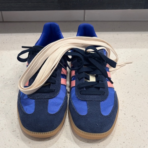 Adidas Navy and Pink Samba OG - Picture 7 of 7